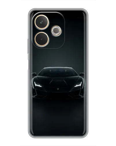 Чехол для OPPO A5 Pro с картинкой «Черный Lamborghini Aventador» Чехол для OPPO A5 Pro с картинкой «Черный Lamborghini Aventador»