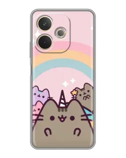Чехол для OPPO A5 Pro с картинкой «Единорог Pusheen»