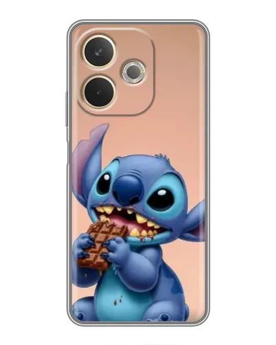 Чехол для OPPO A5 Pro с картинкой «Стич ест шоколад» Чехол для OPPO A5 Pro с картинкой «Стич ест шоколад»