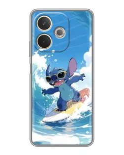 Чехол для OPPO A5 Pro с картинкой «Стич на волне» Чехол для OPPO A5 Pro с картинкой «Стич на волне»