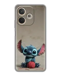Чехол для OPPO A5 Pro с картинкой «Стич на коричневом фоне» Чехол для OPPO A5 Pro с картинкой «Стич на коричневом фоне»