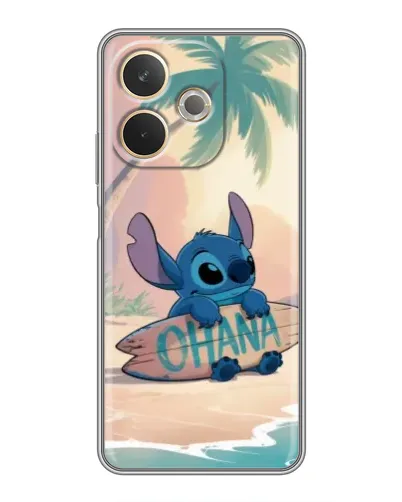 Чехол для OPPO A5 Pro с картинкой «Стич на серфе» Чехол для OPPO A5 Pro с картинкой «Стич на серфе»