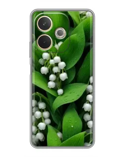 Чехол для OPPO A5 Pro с картинкой «Ландыши в зелени»