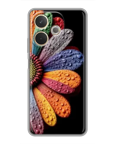 Чехол для OPPO A5 Pro с картинкой «Радужный цветок»