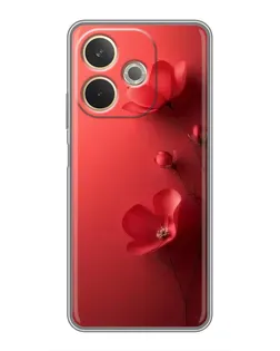 Чехол для OPPO A5 Pro с картинкой «Маковые соцветия»