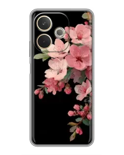 Чехол для OPPO A5 Pro с картинкой «Розовая ветка сакуры»