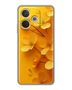 Чехол для OPPO A5 Pro с картинкой «Золотые лепестки»