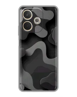 Чехол для OPPO A5 Pro с картинкой «Темный абстрактный камуфляж» Чехол для OPPO A5 Pro с картинкой «Темный абстрактный камуфляж»