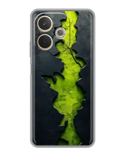 Чехол для OPPO A5 Pro с картинкой «Салатовый разлом скалы» Чехол для OPPO A5 Pro с картинкой «Салатовый разлом скалы»