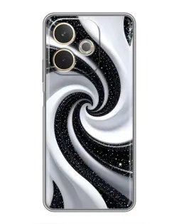 Чехол для OPPO A5 Pro с картинкой «Черно-белая спираль» Чехол для OPPO A5 Pro с картинкой «Черно-белая спираль»