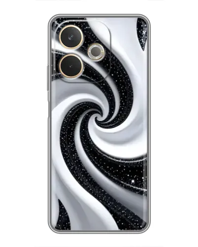 Чехол для OPPO A5 Pro с картинкой «Черно-белая спираль» Чехол для OPPO A5 Pro с картинкой «Черно-белая спираль»