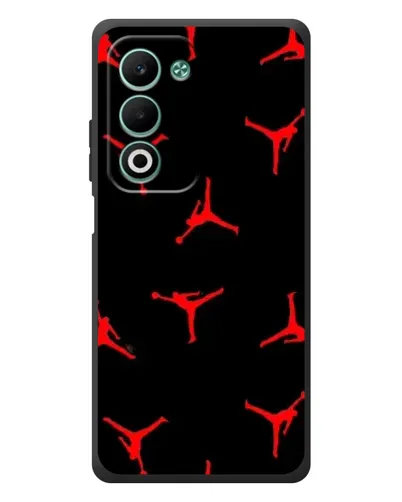 Чохол для OPPO A5 з картинкою «Jordan Red Pattern» Чохол для OPPO A5 з картинкою «Jordan Red Pattern»