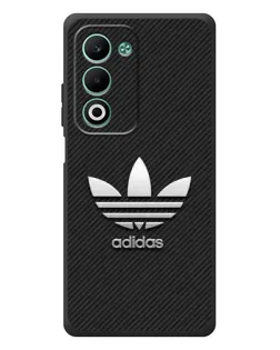 Чохол для OPPO A5 з картинкою «Adidas Карбонова текстура»
