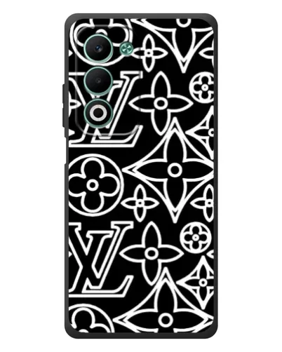 Чохол для OPPO A5 з картинкою «Чорно-білий візерунок LV» Чохол для OPPO A5 з картинкою «Чорно-білий візерунок LV»