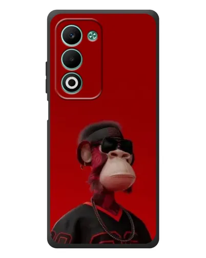 Чохол для OPPO A5 з картинкою «Bored Ape в червоному» Чохол для OPPO A5 з картинкою «Bored Ape в червоному»