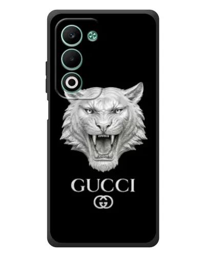 Чохол для OPPO A5 з картинкою «Gucci — срібний лев» Чохол для OPPO A5 з картинкою «Gucci — срібний лев»