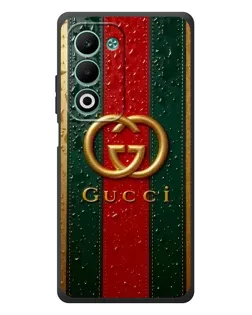 Чохол для OPPO A5 з картинкою «Gucci — фірмова смуга та золото» Чохол для OPPO A5 з картинкою «Gucci — фірмова смуга та золото»