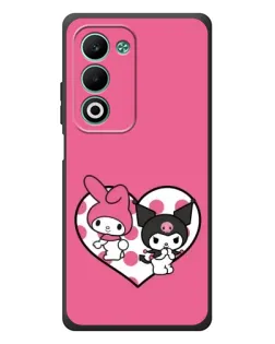 Чохол для OPPO A5 з картинкою «Kuromi та My Melody» Чохол для OPPO A5 з картинкою «Kuromi та My Melody»