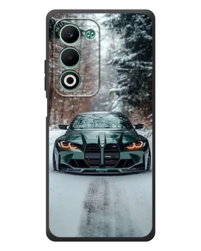 Чохол для OPPO A5 з картинкою «BMW у зимовому лісі» Чохол для OPPO A5 з картинкою «BMW у зимовому лісі»