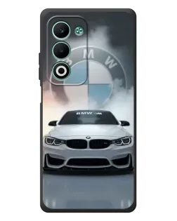 Чохол для OPPO A5 з картинкою «BMW в білому диму» Чохол для OPPO A5 з картинкою «BMW в білому диму»