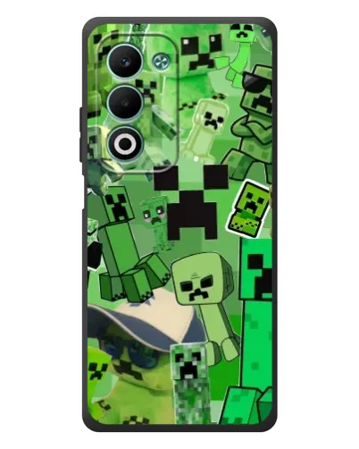 Чохол для OPPO A5 з картинкою «Кріпери Minecraft» Чохол для OPPO A5 з картинкою «Кріпери Minecraft»