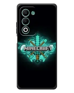Чохол для OPPO A5 з картинкою «Minecraft Diamond лого» Чохол для OPPO A5 з картинкою «Minecraft Diamond лого»