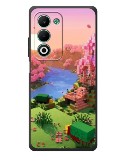 Чохол для OPPO A5 з картинкою «Рожеве дерево Minecraft» Чохол для OPPO A5 з картинкою «Рожеве дерево Minecraft»
