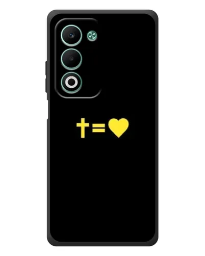 Чохол для OPPO A5 з картинкою «Серце та Хрест» Чохол для OPPO A5 з картинкою «Серце та Хрест»