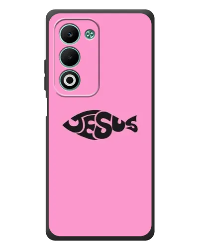 Чохол для OPPO A5 з картинкою «Рожевий символ Jesus» Чохол для OPPO A5 з картинкою «Рожевий символ Jesus»