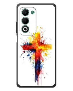 Чохол для OPPO A5 з картинкою «Акварельний хрест»
