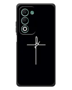 Чехол для OPPO A5 с картинкой «Тонкий крест»
