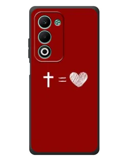 Чехол для OPPO A5 с картинкой «Уравнение любви»
