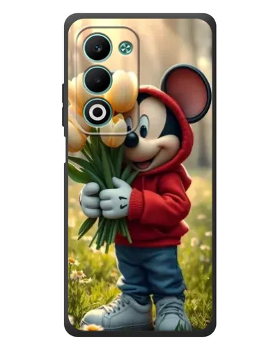 Чохол для OPPO A5 з картинкою «Міккі з тюльпанами» Чохол для OPPO A5 з картинкою «Міккі з тюльпанами»