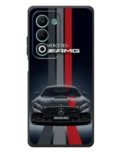Чохол для OPPO A5 з картинкою «Mercedes — білий карбон»