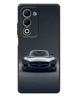 Чохол для OPPO A5 з картинкою «Mercedes на чорному»