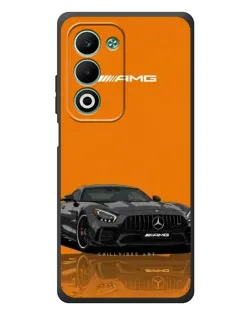 Чохол для OPPO A5 з картинкою «Помаранчевий Mercedes AMG»