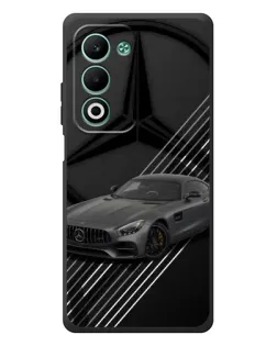 Чохол для OPPO A5 з картинкою «Mercedes AMG — графіка»
