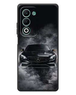 Чохол для OPPO A5 з картинкою «Mercedes у диму»