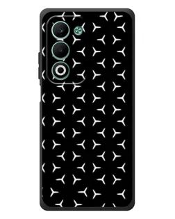 Чохол для OPPO A5 з картинкою «Mercedes паттерн зірок»