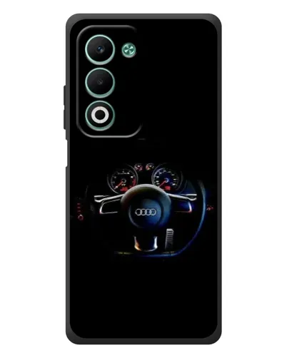 Чохол для OPPO A5 з картинкою «Салон Audi — кермо»
