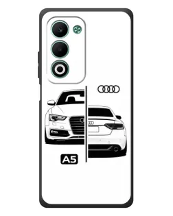 Чохол для OPPO A5 з картинкою «Audi — контрастний дизайн» Чохол для OPPO A5 з картинкою «Audi — контрастний дизайн»