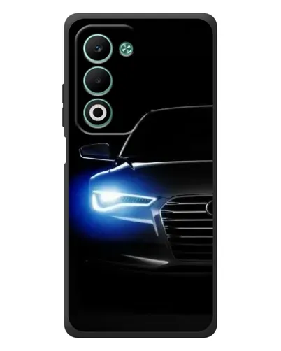 Чохол для OPPO A5 з картинкою «Неоновий погляд Audi»