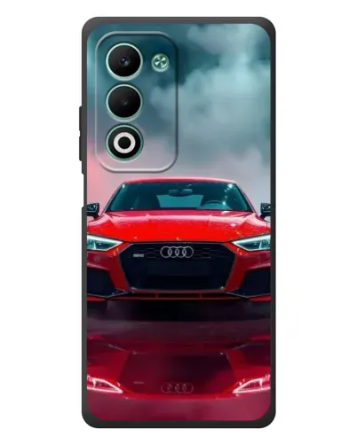 Чохол для OPPO A5 з картинкою «Audi RS — червоний стиль»