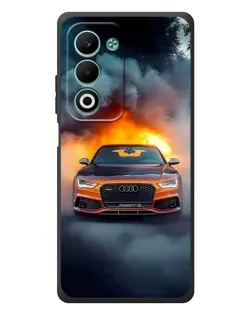 Чохол для OPPO A5 з картинкою «Audi у вогняному диму» Чохол для OPPO A5 з картинкою «Audi у вогняному диму»