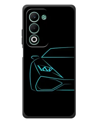 Чохол для OPPO A5 з картинкою «Блакитний силует Lamborghini» Чохол для OPPO A5 з картинкою «Блакитний силует Lamborghini»