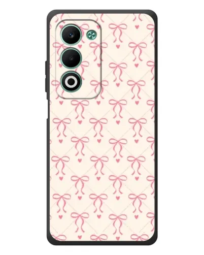 Чохол для OPPO A5 з картинкою «Рожеві бантики Coquette»