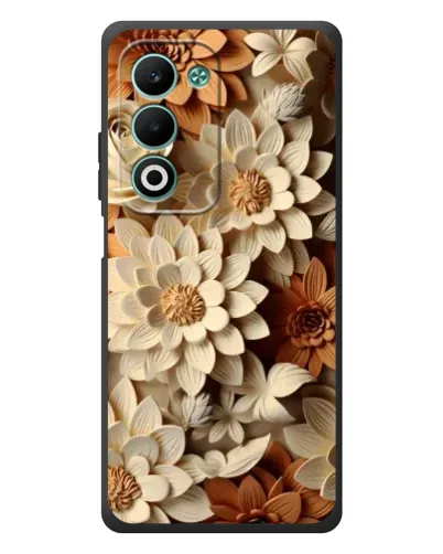 Чохол для OPPO A5 з картинкою «Бежевий флористичний декор» Чохол для OPPO A5 з картинкою «Бежевий флористичний декор»