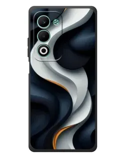 Чохол для OPPO A5 з картинкою «Об'ємні чорно-білі стрічки» Чохол для OPPO A5 з картинкою «Об'ємні чорно-білі стрічки»