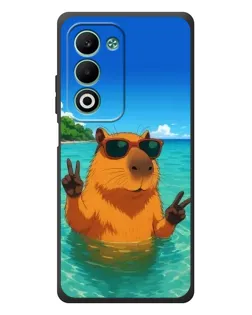 Чохол для OPPO A5 з картинкою «Морська капібара»