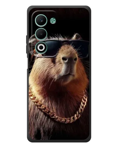 Чохол для OPPO A5 з картинкою «Капібара золотий ланцюг» Чохол для OPPO A5 з картинкою «Капібара золотий ланцюг»
